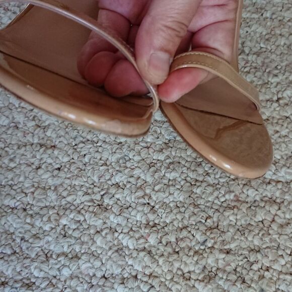 Stuart Weitzman Nudistsong Minimalist Leather Sandals size 36.5 - Picture 14 of 16